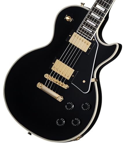 Amazon | Epiphone/Inspired by Gibson Les Paul Custom Ebony